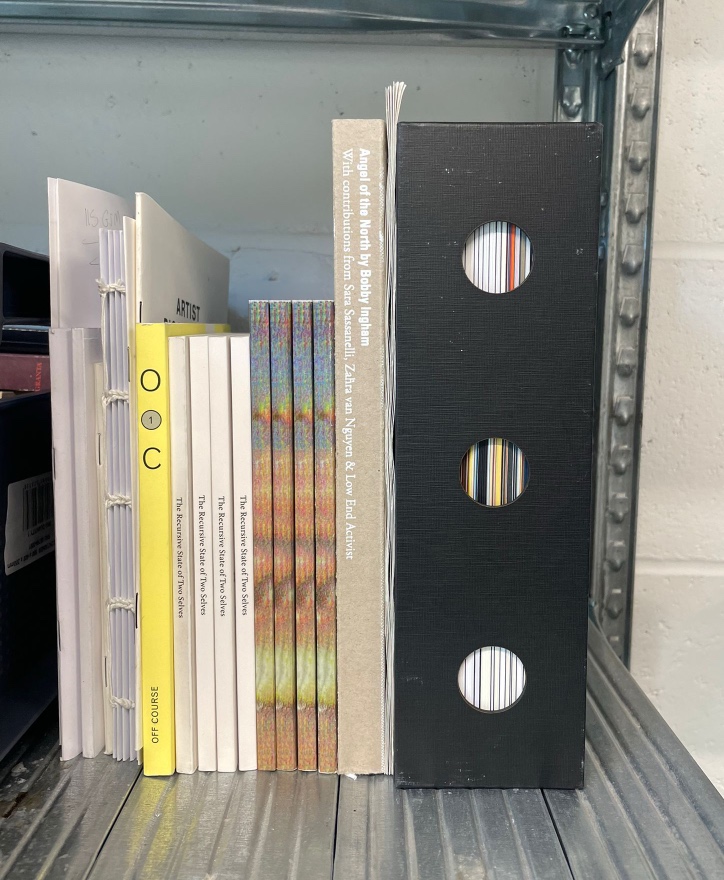 Spines — The Recursive State of Two Selves and Angel of the North